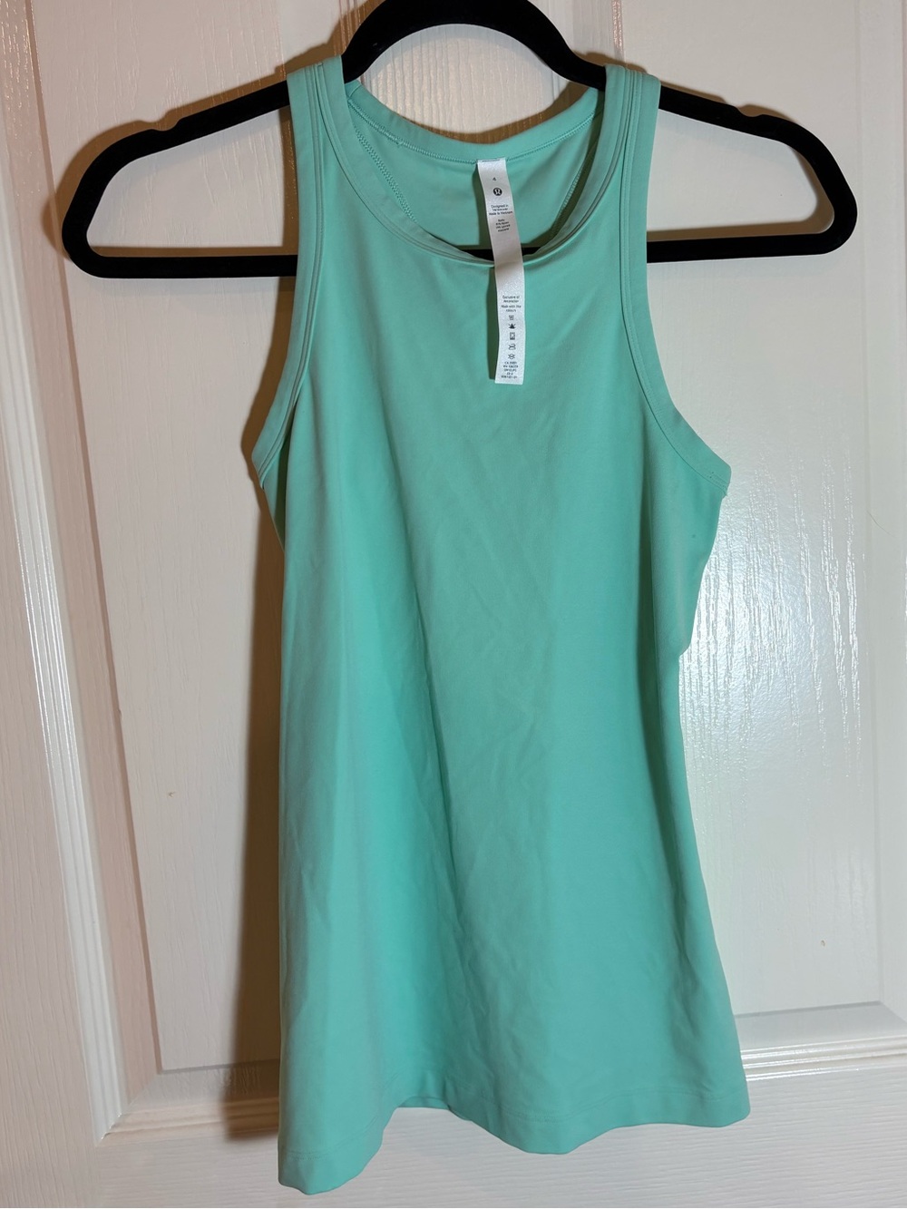lululemon athletica Mint Green Athletic Tank Top